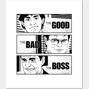 The Good The Bad and The Boss V2 Posters and Art